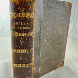 Godey's Lady's Book, Leather Bound, Volume LXXX - 1870 Edition